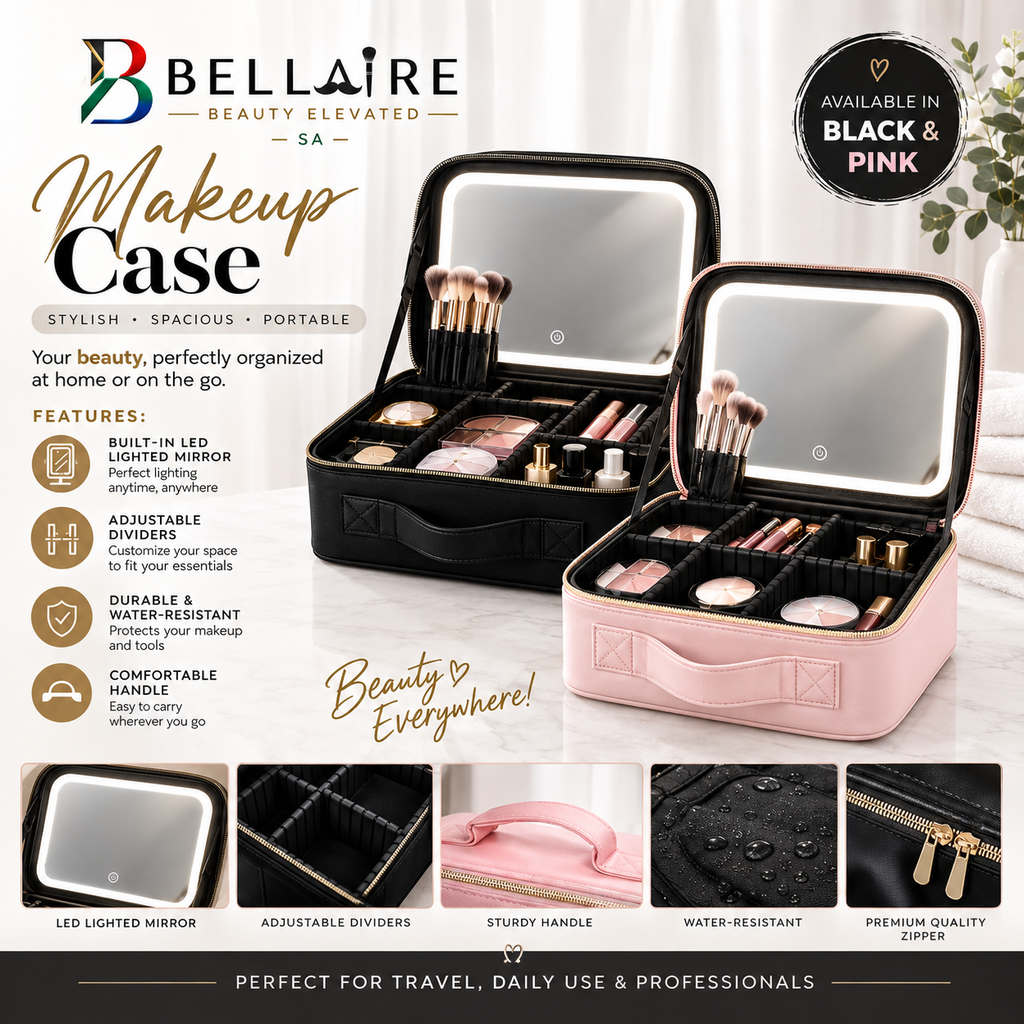 Bellaire™ Portable Beauty Makeup Case