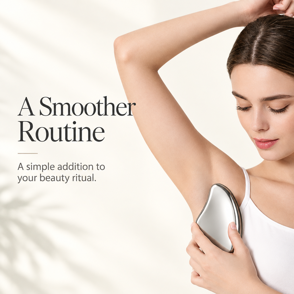 Premium hair-removal lifestyle image